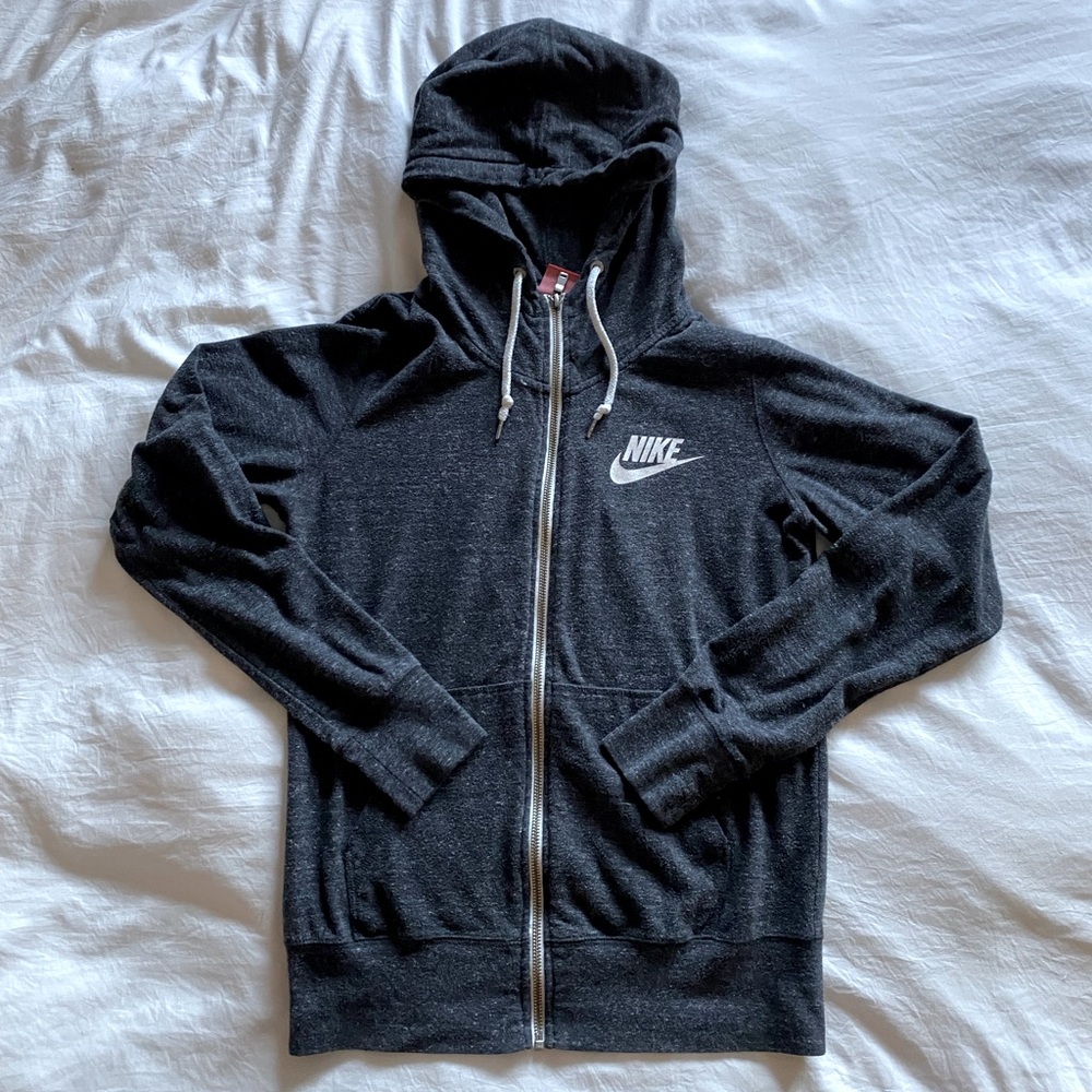 Grey Nike Zip Up